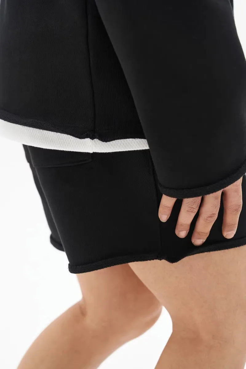 Männer Shorts Casual Kurze Hosen Zerrissene Baumwolle Gym Shorts Männer Jogger Workout