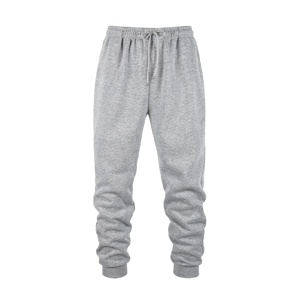 Herren Jogging Sport Hosen Herbst Winter Jogginghose Männer Sport Gym Hose Mode Einfarbig Lässige Workout Lange Hosen
