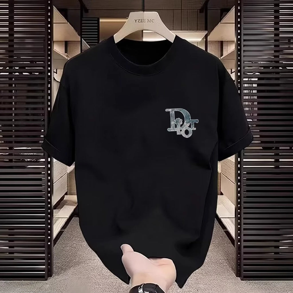 Trendiges Marken-Kurzarm-T-Shirt für Herren und Damen 2026 Neues Sommer-Rundhals-T-Shirt mit Aufdruck aus Baumwolle Lässige Freizeitkleidung