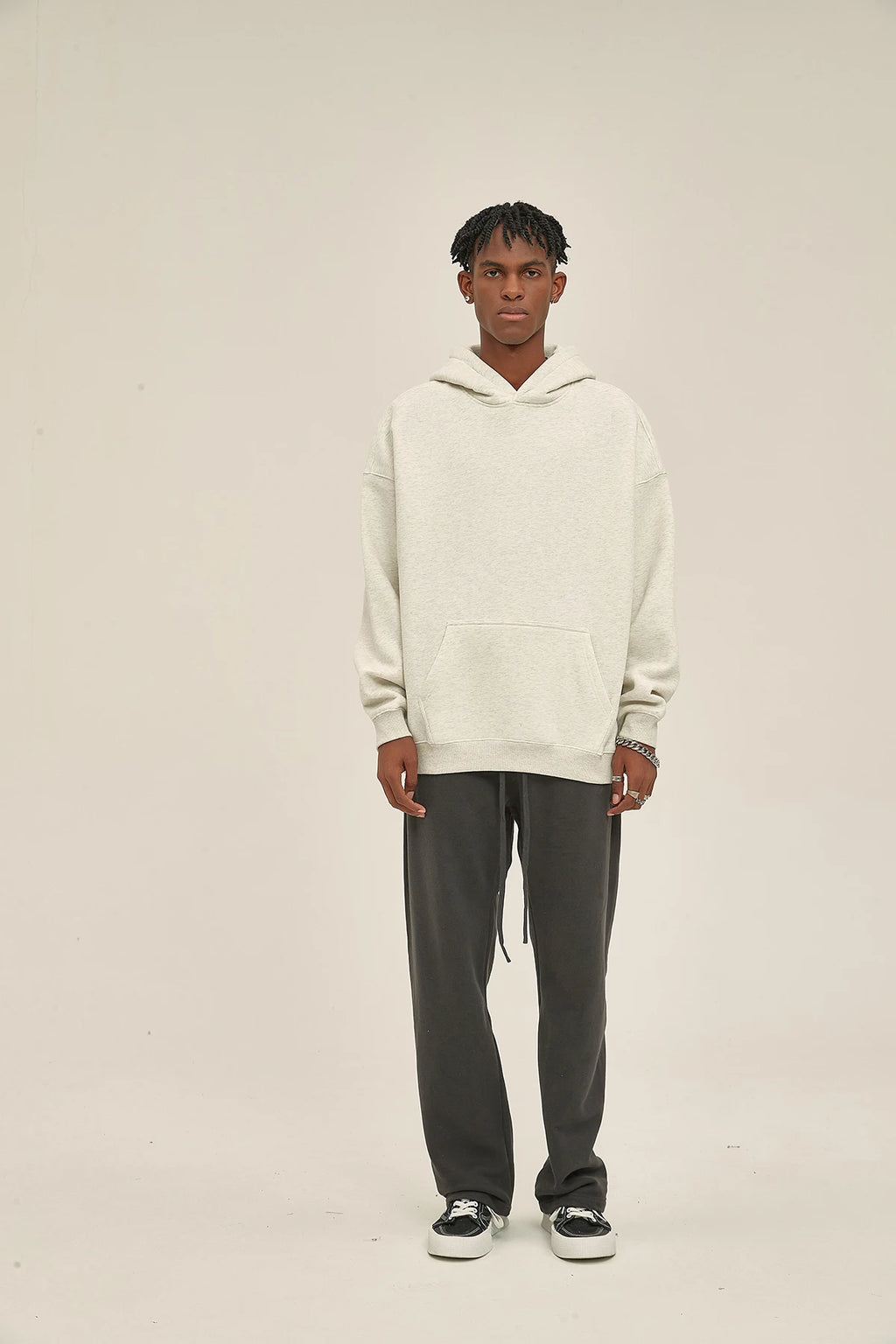 Loose fleece sweater