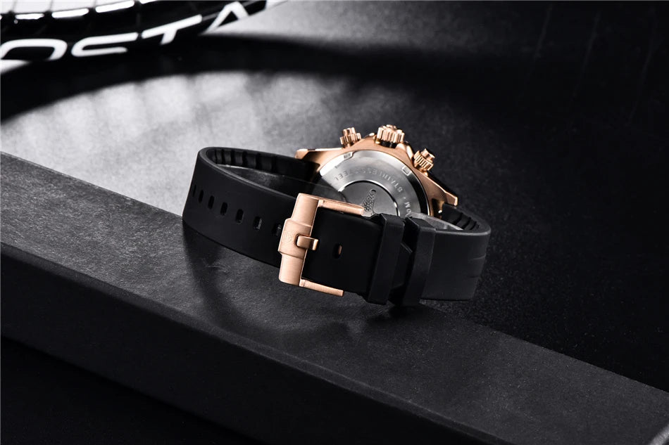 40mm Neue V2 PAGANI DESIGN männer Quarz Uhren Sapphire Retro Chronograph Edelstahl Wasserdichte Uhr Männer Relogio Masculino