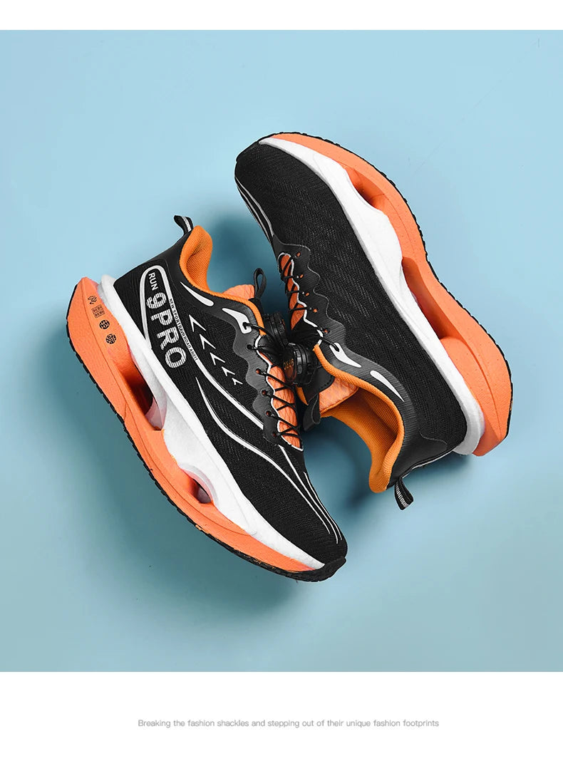 Spezialität Carbon Platte Sport Laufschuhe Marathon Air Kissen Männer Atmungsaktive Leichte Frauen Bequeme Rutschfeste Turnschuhe