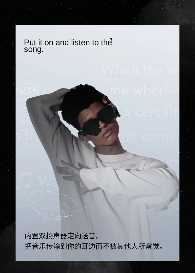 INMO Air Smart AR Glasses Real-time Translation Movie Watching Full-color True Wireless