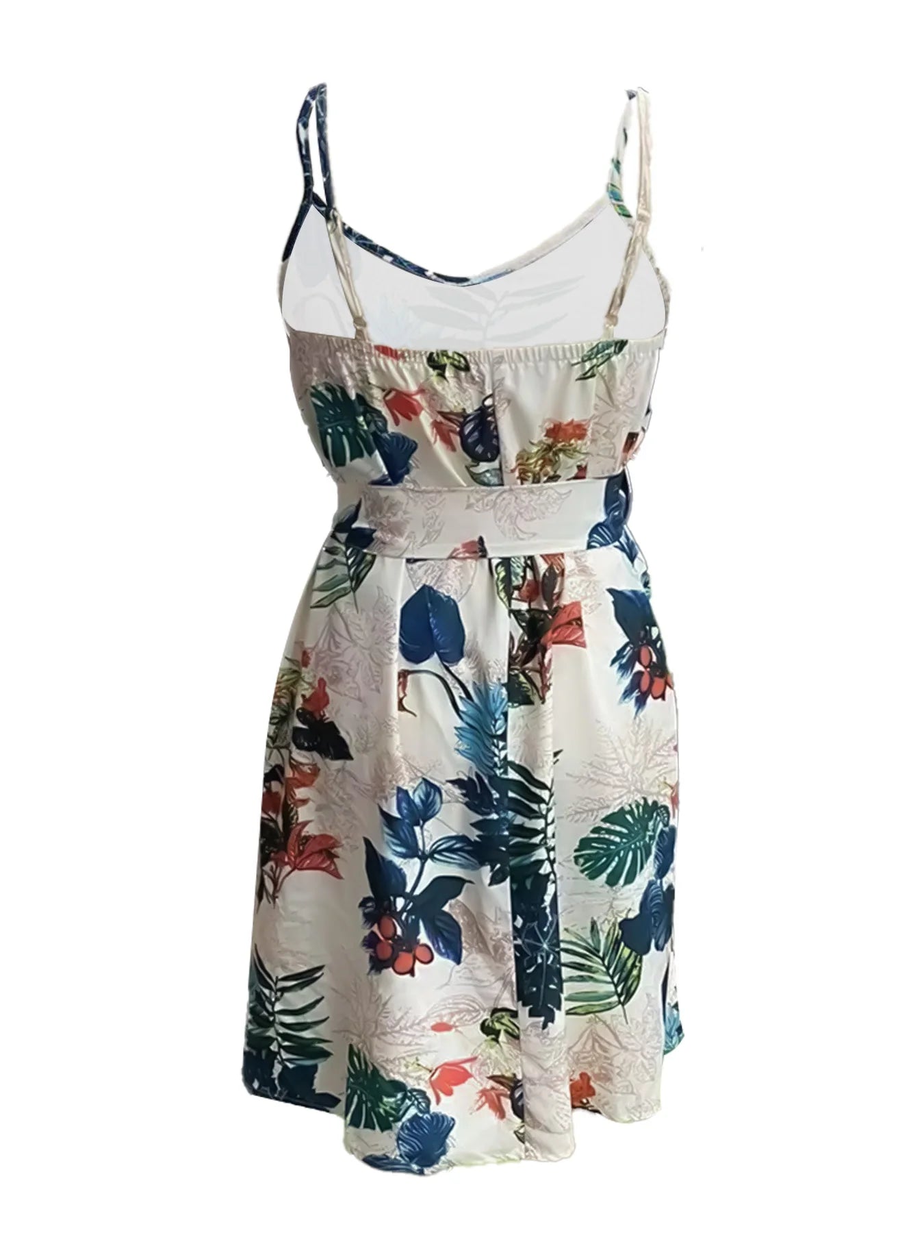 Ein Gürtelkleid für Damen im böhmischen Stil, geeignet für Urlaub und Outdoor-Aktivitäten, bequem und modisch.