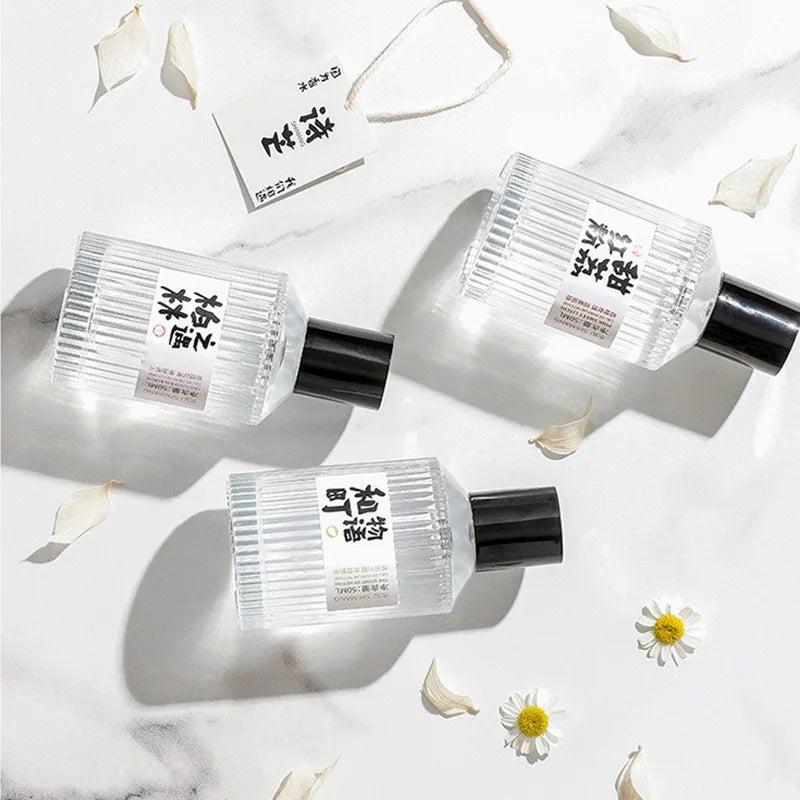 Originalmarke Wataru Monogatari Parfüm – 50 ml, langanhaltender leichter Duft, für Männer und Frauen, japanischer Stil, frisch und minimalistisch