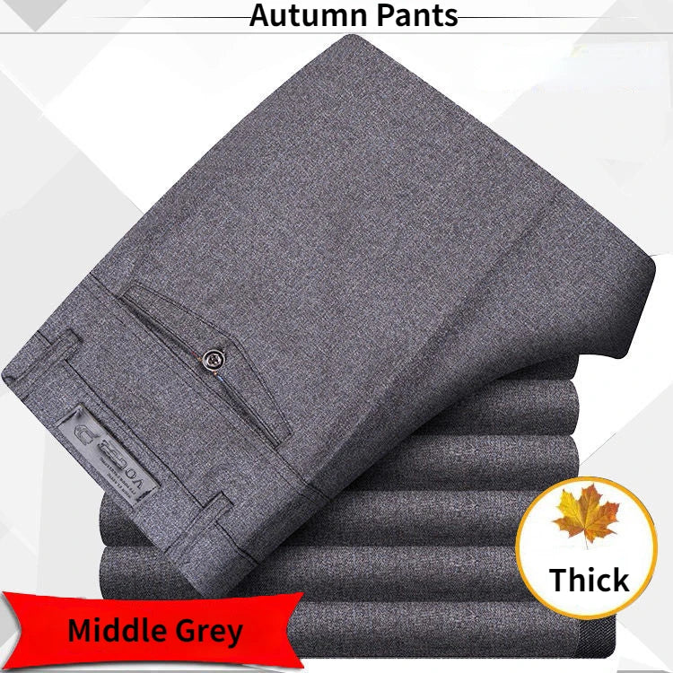 Hohe Qualität männer Anzug Hosen Klassische Sommer Frühling Hosen Hohe Taille Herbst Hosen Business Casual Hose Dropshipping Gozbkf