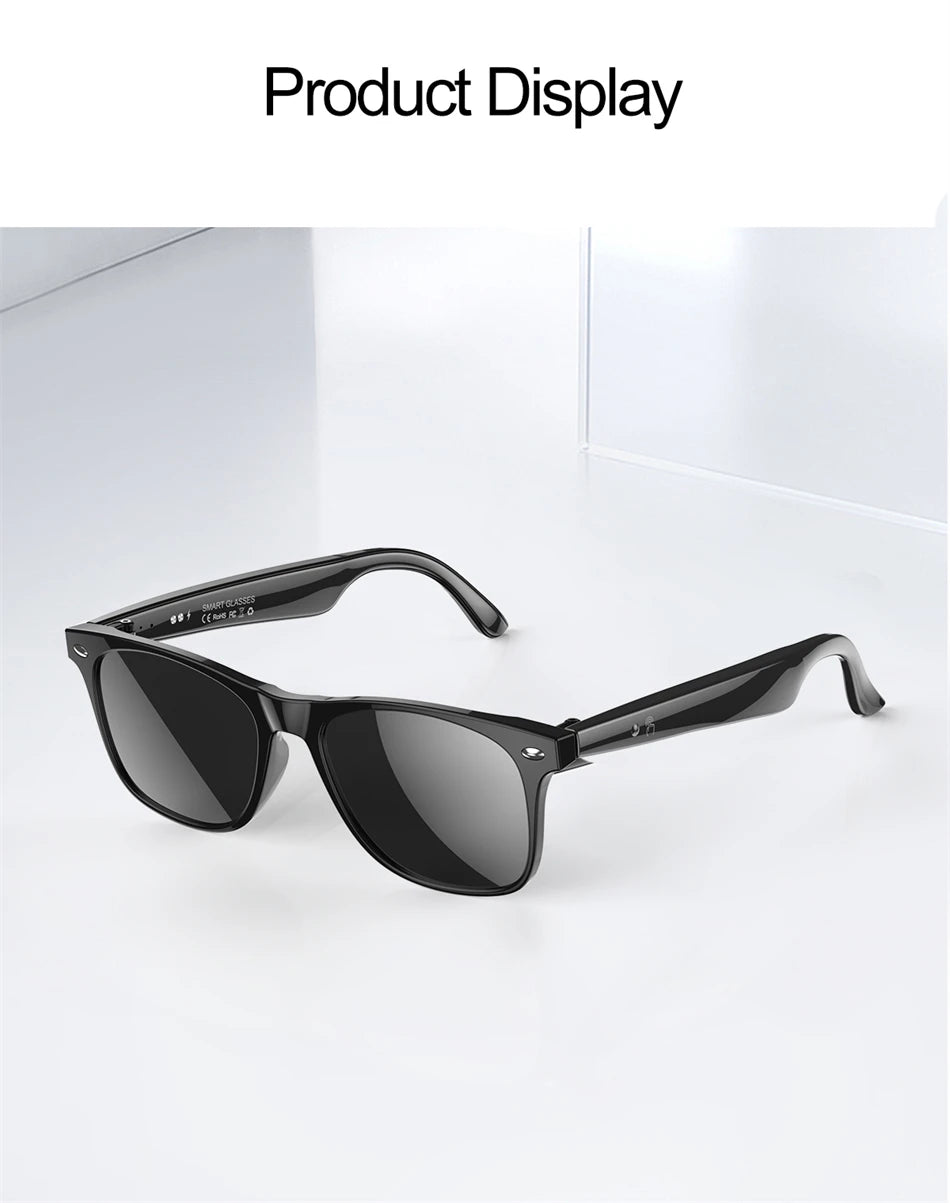 AI Intelligent Translation Glasses 163 Online Language AI Automatic Dialogue Translation Bluetooth Translation Glasses Men Women