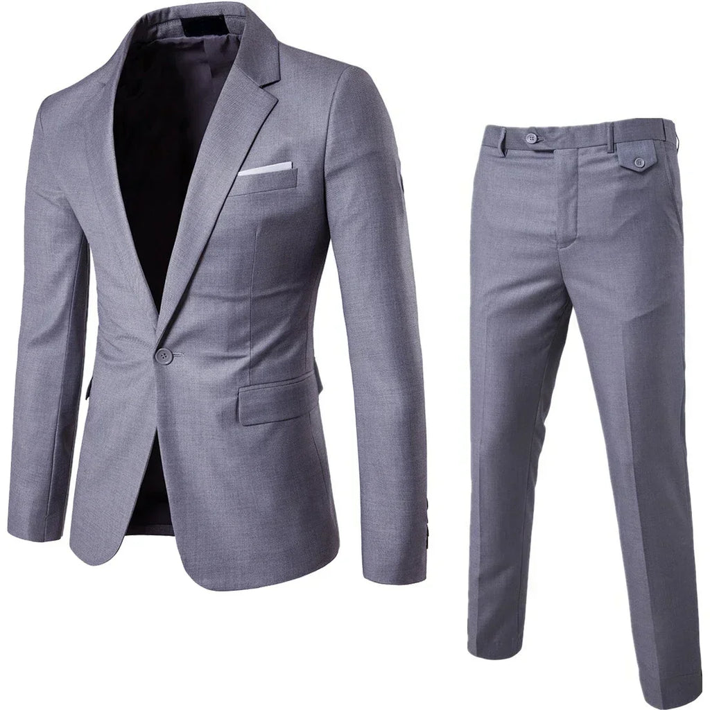Anzüge für Männer, 3-teiliges Set, elegante Hochzeit, modisch, klassisch, volle Jacken, Weste, Hosen, Blazer, Outfit, 2025, formelles Kostüm