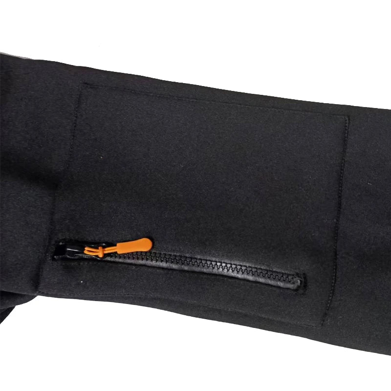 Neuer modischer Herrenpullover mit Reißverschluss, langärmeliges Sweatshirt, lässiges Herbst-Sweatshirt, Frühlings- und Herbststil mit mehreren Taschen