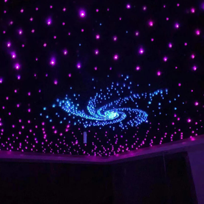 0.5mm 0.75mm 1mm 1.5mm PMMA End Glow Plastics Fiber Optical LED Light Engine Car Home Starry sternenhimmel auto