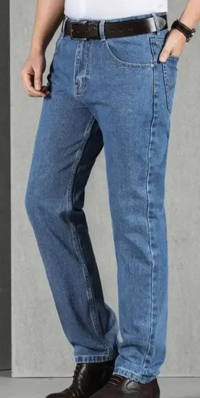 Jeans für Herren, Arbeitskleidung, Herren-Cowboy-Hose, 2022, modische Hose, hochwertig, original, klassisch, gerade, mit Taschen, neu in Baggy