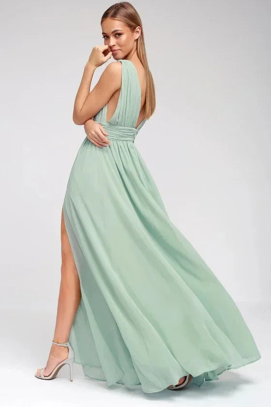 Sexy rückenfreies Maxi-Sommerkleid für Damen, Netzstoff, lang, figurbetont, rot, Weihnachts-Partykleid, Brautjungfern-Abendkleider