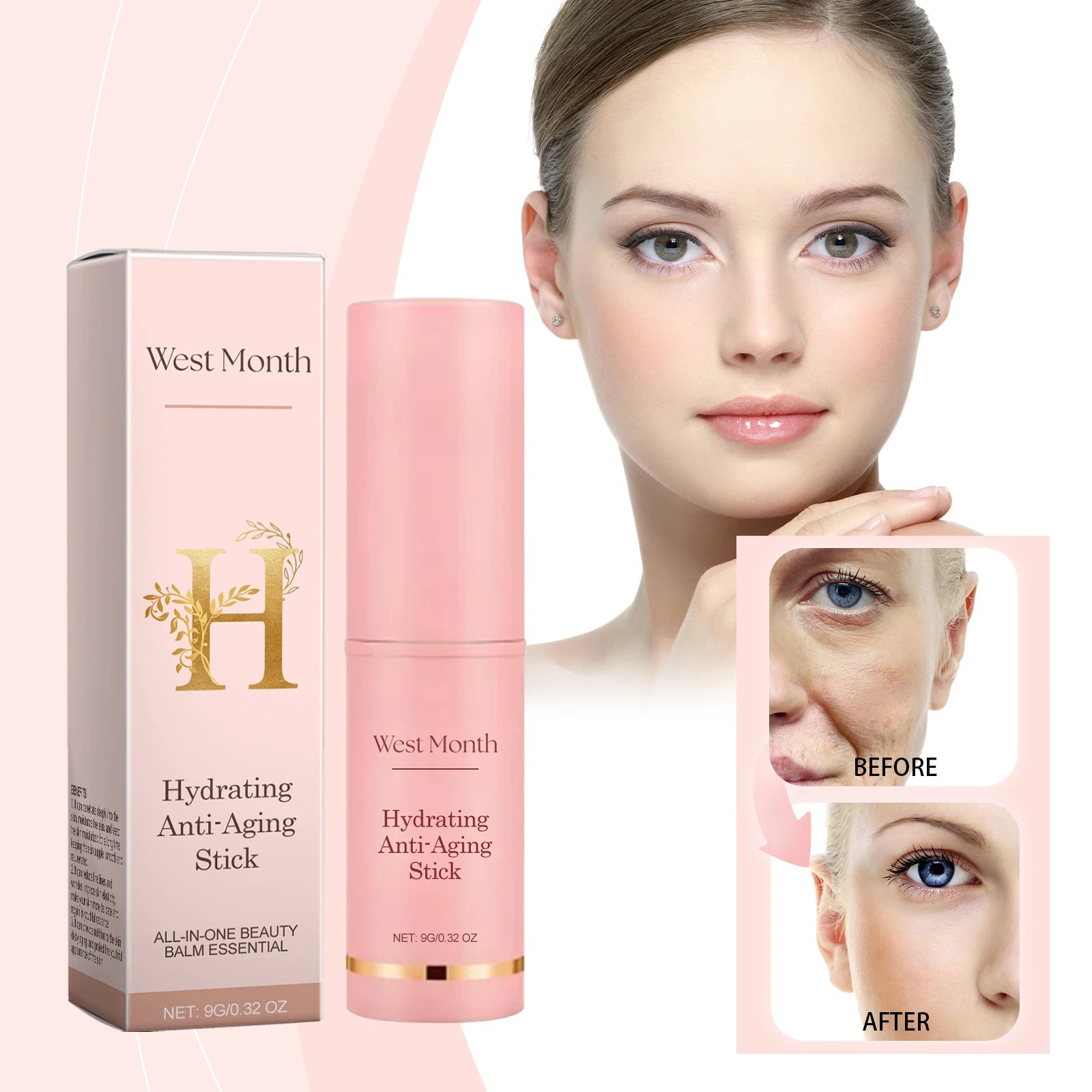 Moisturizing Multi Balm Stick Wrinkle Bounce Collagen Improving Wrinkle Universal Cream Dull Hydrating Stick Korean Skin Care