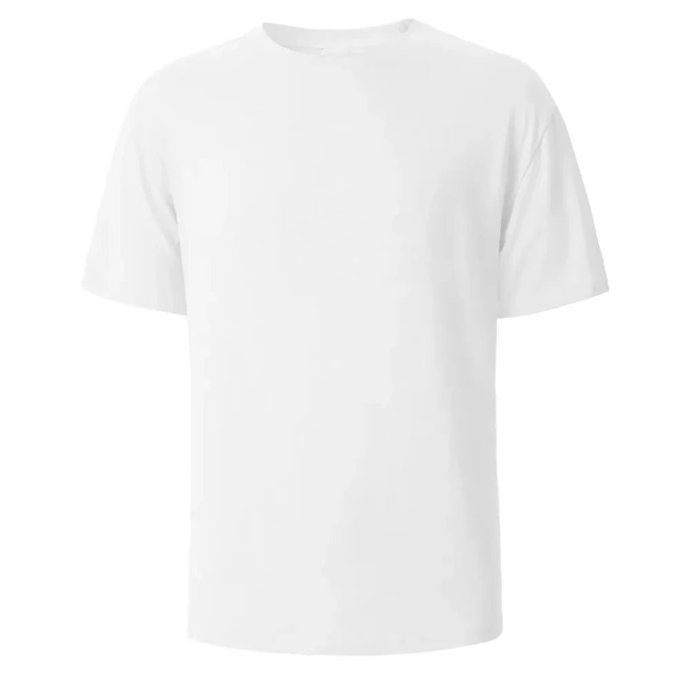 Unisex-T-Shirt aus reiner Baumwolle für den Sommer, Rundhalsausschnitt, bedruckt, kurzärmelig, modisches, sportliches Basic-T-Shirt für Herren, Shirts im Harajuku-Stil