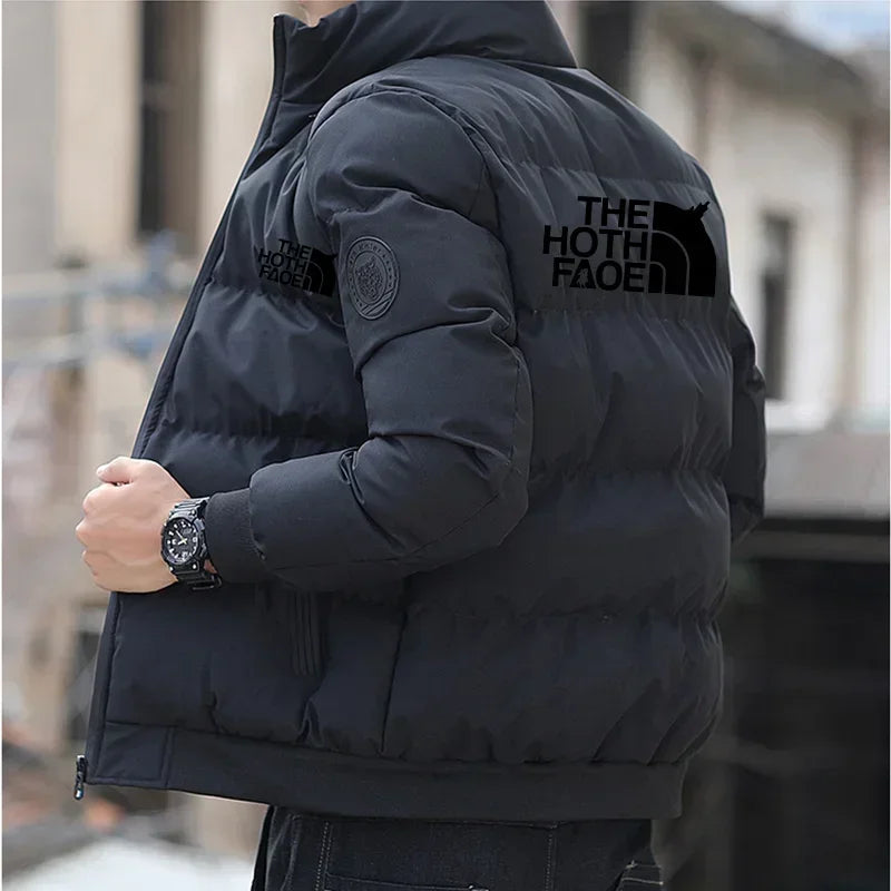 Modische dicke Jacke für Herren, neuer warmer und wasserdichter Parkamantel für Herbst und Winter, lässige und modische Jacke für mich
