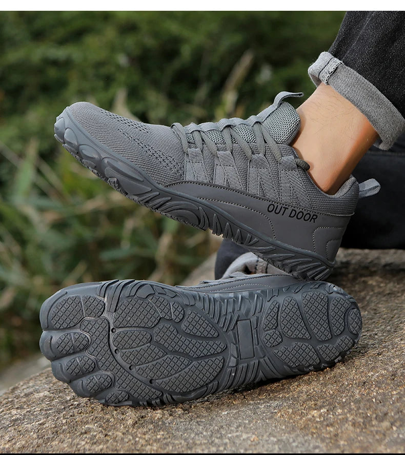 Neue Wanderschuhe, Übergröße, Paar Outdoor-Sportschuhe, breite Handfläche, breite letzte Schuhe, Barfuß-Freizeitschuhe, Indoor-Yoga-Fitness