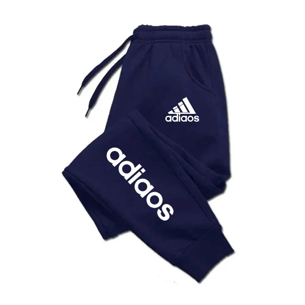 Herren-Jogginghose, trendige Herbst- und Winter-Sporthose, Jogging-Fitness-Laufhose, lässig, trendig, bequem und fas