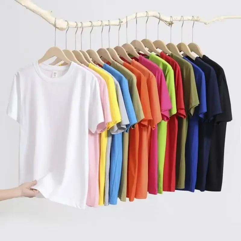2025, neue Trend Frau Baumwolle T-shirt Frühling Sommer Täglich Casual Mode Oansatz Kurzarm Top Weibliche Hause Outdoor Komfort Tees