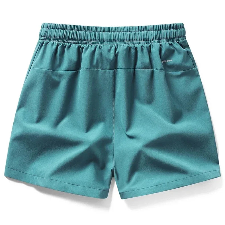 Gym Shorts Herren Sport Jogginghose Taschen Gym Casual Shorts Basic Leichte Hosen Laufen Jogging Strand Shorts Männer Bademode