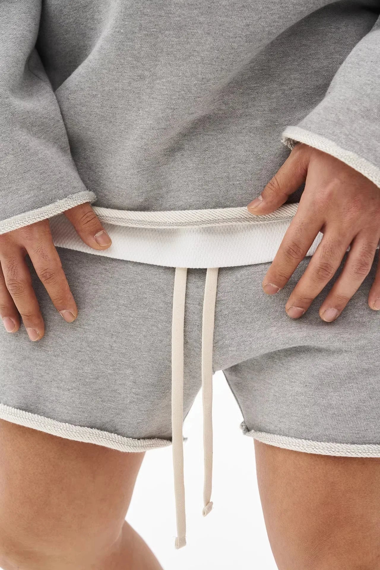 Männer Shorts Casual Kurze Hosen Zerrissene Baumwolle Gym Shorts Männer Jogger Workout