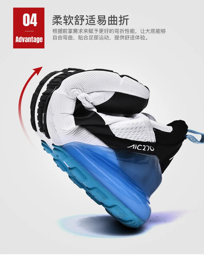 Herren-Sneaker für Outdoor-Jogging, Sportschuhe für die Herbstsaison, Damen-Freizeitschuhe, Plattform-Mesh-Atmungsaktive Freizeitschuhe, Größen 36-47
