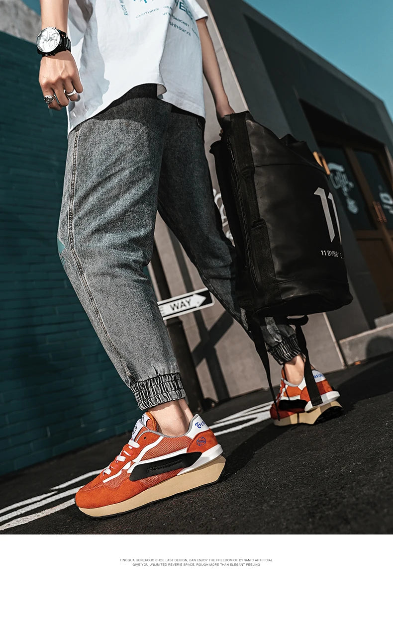 Herren Casual Cricket-Schuhe Modische Sneakers Forrest Gump Schuhe Wanderschuhe Tennis-Sportschuhe Straßenlaufschuhe