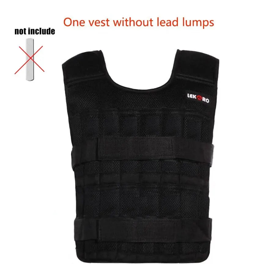 20kg Adjustable Weight Training Suit Empty Bag Fitness Running Vest, Hand And Foot Strength Training Physical Training Clothing