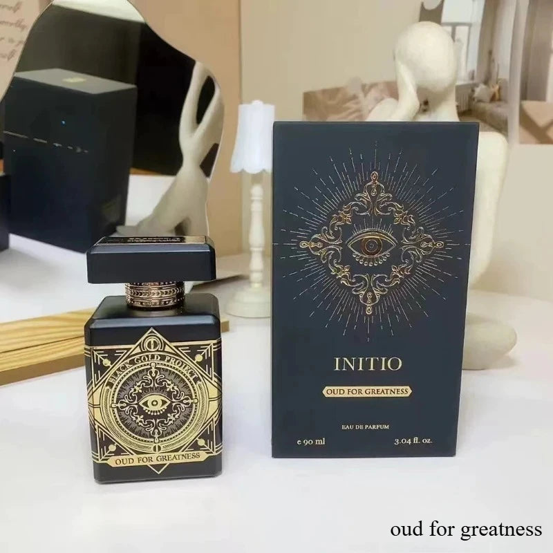 90 ml Parfüm Oud Vanilla Moschus Rose für elegante, reiche Unisex, langanhaltender orientalischer holziger Duft, täglicher Duft, Nischenparfums