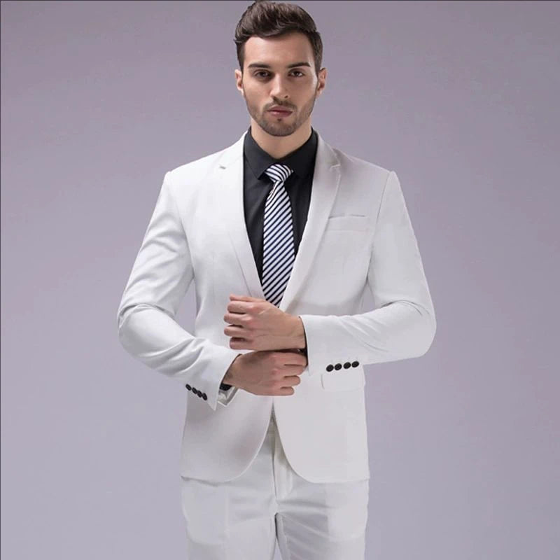 Anzüge für Männer, 3-teiliges Set, elegante Hochzeit, modisch, klassisch, volle Jacken, Weste, Hosen, Blazer, Outfit, 2025, formelles Kostüm