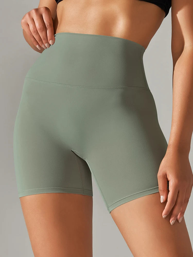 Frauen Sport Kurze Yoga Legging Shorts Squat Proof Hohe Taille Fitness Enge Shorts Schnell Trocknend Radfahren Workout Gym Shorts