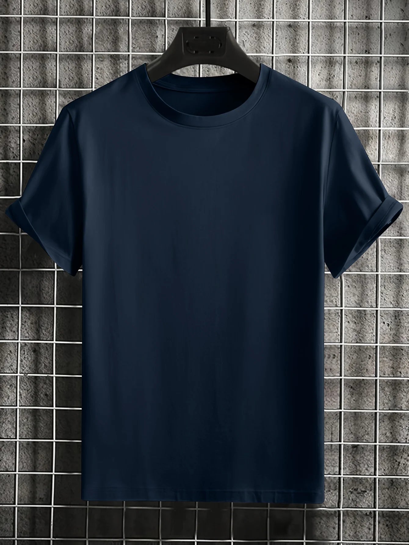 Herren-T-Shirt-Oberteil aus 100 % reiner Baumwolle, Sommer, lockere Größe, Planet-Grafikdruck, lässig, schmale Passform, Rundhalsausschnitt, kurzärmelig