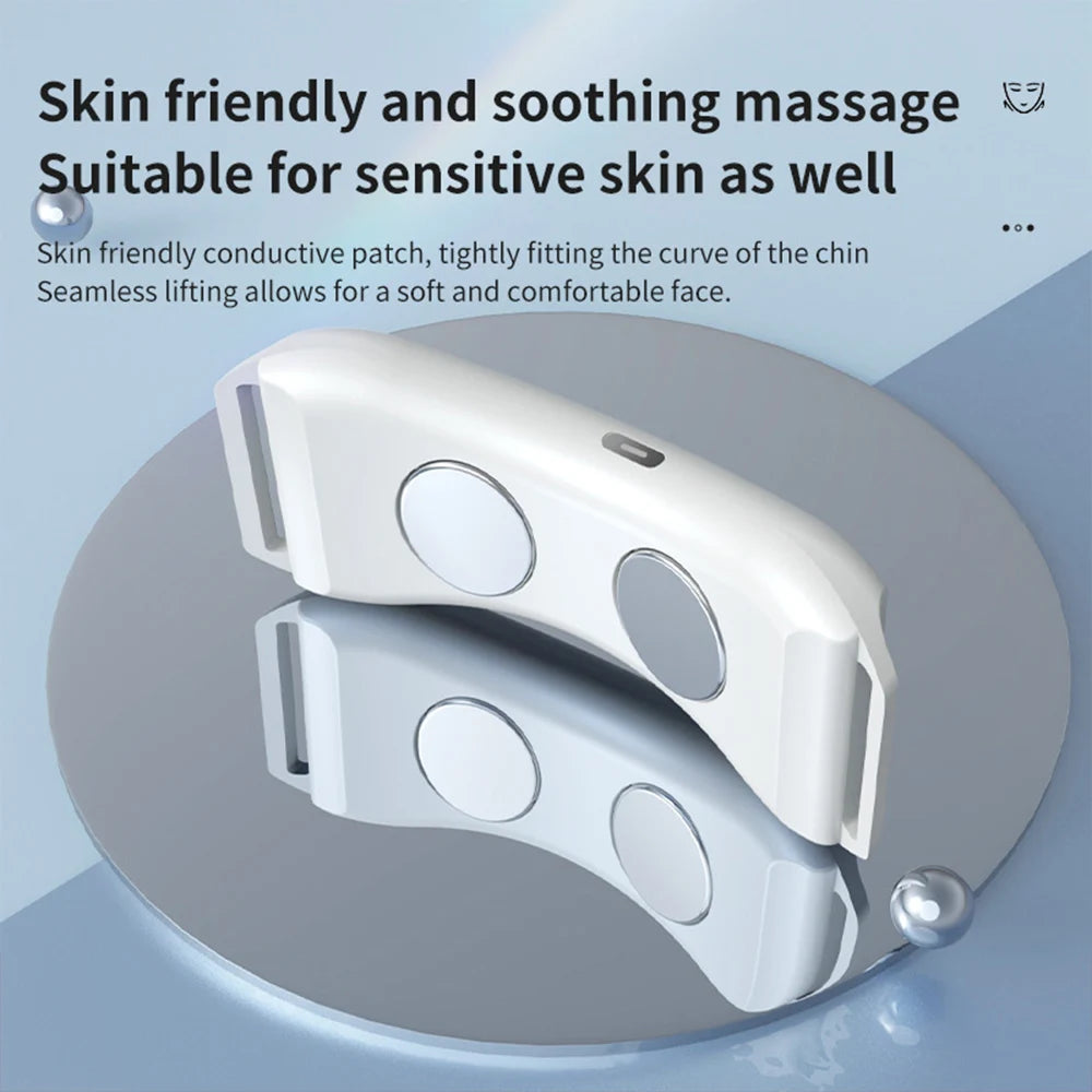 EMS Face Lifting Massagegerät Anti-Falten Straffendes Gesichtsmassagegerät V-Face Lift Gerät Mikrostromentferner Doppelkinn Hautpflege