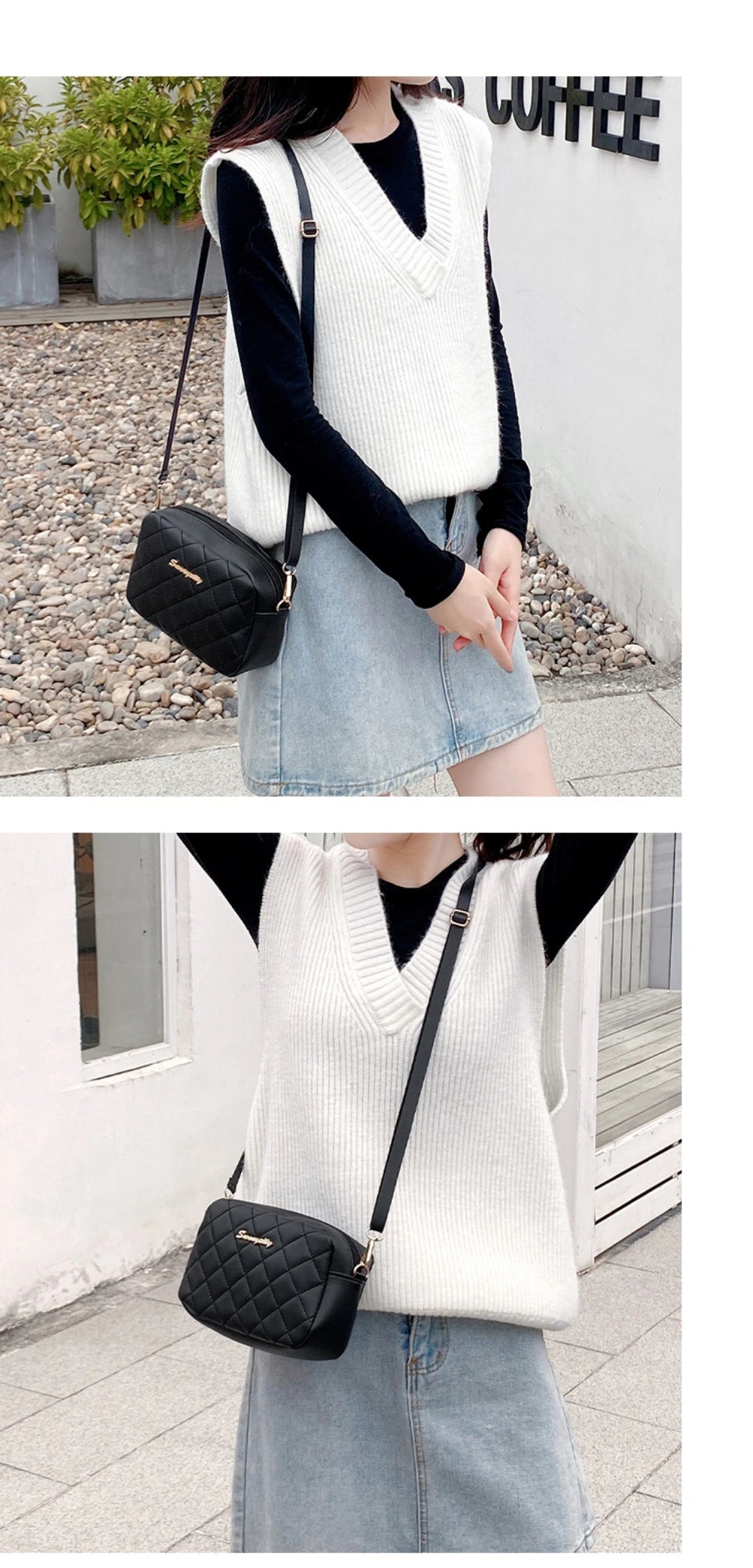 2024 quaste Kleine Umhängetasche Für Frauen Trend Lingge Stickerei Kamera Weibliche Schulter Tasche Mode Kette Damen Umhängetaschen