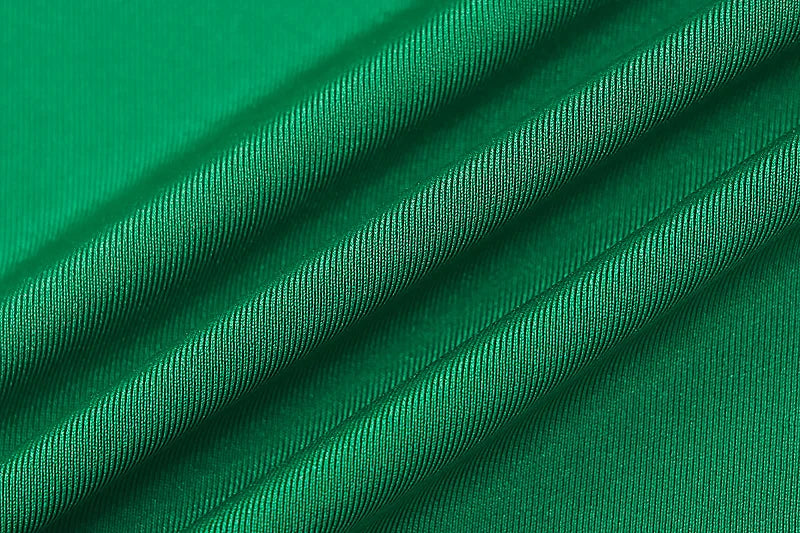 Schulter Gepolsterte Lange Hülse Bodycon Grün Party Club Maxi Lange Kleid 2024 Frühling Herbst Frauen Mode Elegante Kleidung