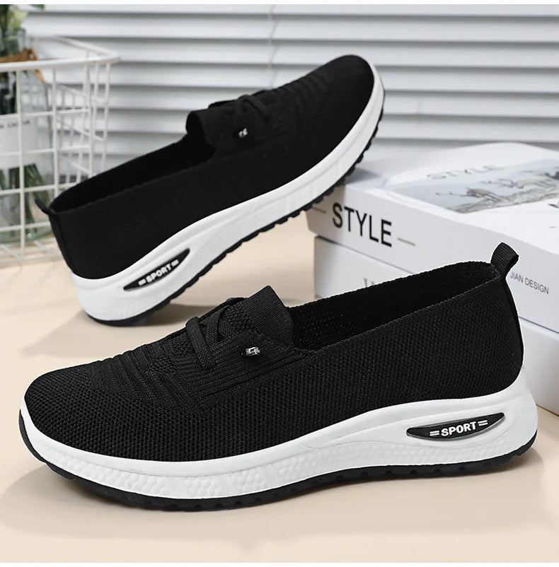 Sommer Damenschuhe Neue Mode Freizeitschuhe Atmungsaktive bequeme Sportschuhe Damenschuhe