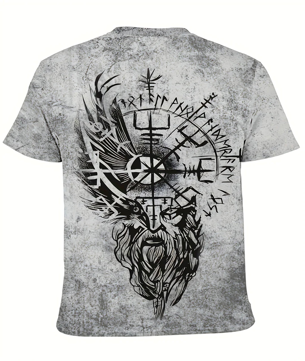 Das neue 3D-gedruckte Herren-T-Shirt für den Sommer 2025, lässig, modisch, bequem, atmungsaktiv, leicht und aus Polyester
