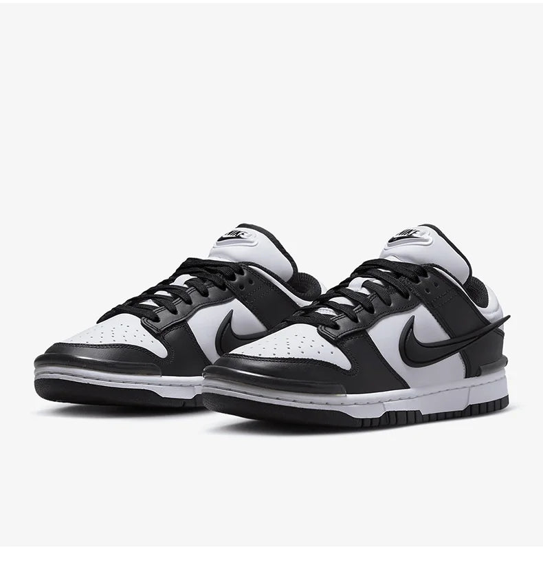 Nike offizielle authentische, atmungsaktive, minimalistische Freizeitschuhe zum Schnüren mit dicken Sohlen für Damen DZ2794-001
