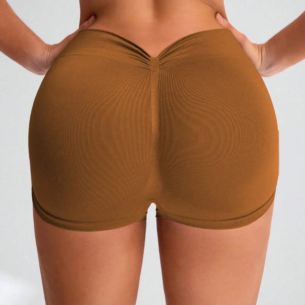 Yoga Shorts Frauen Fitness Shorts Shorts Atmungsaktive Sport Leggings Hohe Taille Sommer Workout Gym Shorts