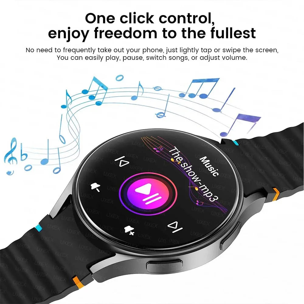 New Men's Health Smart Watch GPS Motion Blood Oxygen Blood Pressure Health Tracking Bluetooth Call Women Sports Smartwatch 2026