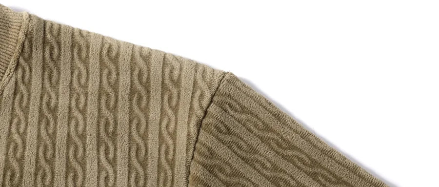 Men's Winter Fashion New 100% Merino Wool Exquisite Design Penguin Embroidery Round Neck Soft Knitted Warm Casual Sweater