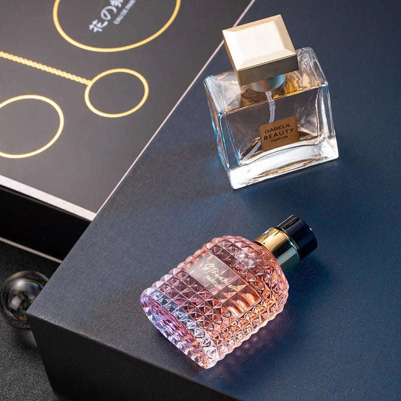 Damen-Parfüm-Geschenkset, frischer, eleganter und anhaltender Duft, Eau de Toilette, florales Luxus-Dating-Geschenk, lockt Aufmerksamkeit an