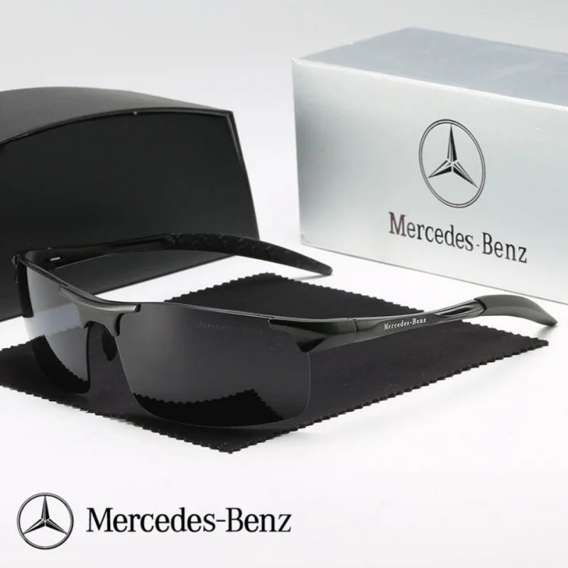 Mercedes Benz E B A C S V Class GLB GLC GLE GLS AMG SLC SLK CLS Car HighEnd Anti Glare Driver Goggles Pilot Polarized Sunglasses