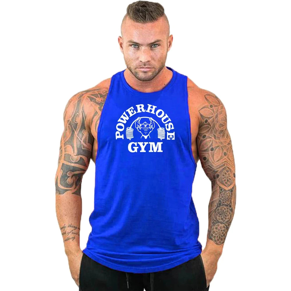 Gym Top Männer Hemd Mann Fitness männer Kleidung Weste Singuletts T-shirts Kleidung Bodybuilding Stringer Westen Muskeln Singulett Tops