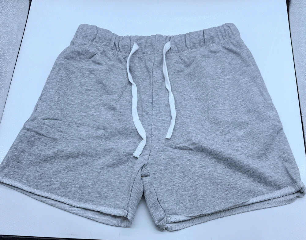 Herren Training Sporta nzüge Fitness Fitness Kits Sportswear Hoodie Pullover Kapuzen shorts Jogging-Sets Baumwolle Lauf anzüge