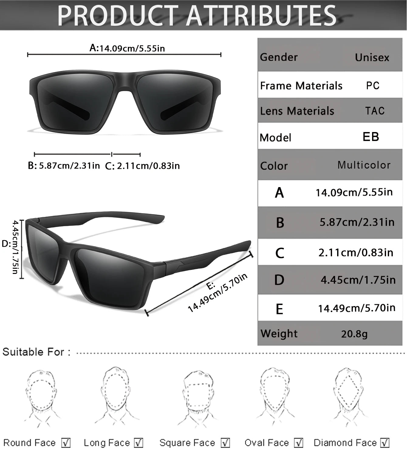 LOISRUBY Marke Klassische Radfahren Polarisierte Sonnenbrille Männer Frauen Mtb Fahrrad Platz Brillen Camping Wandern Schutzbrillen UV400