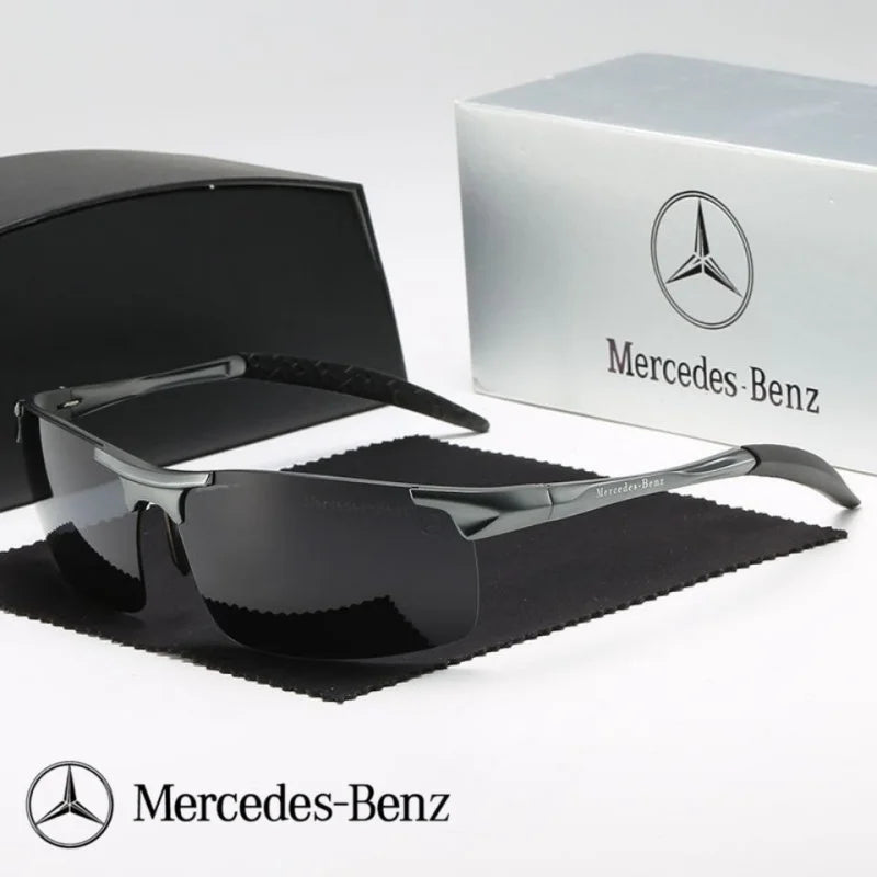 Mercedes Benz E B A C S V Class GLB GLC GLE GLS AMG SLC SLK CLS Car HighEnd Anti Glare Driver Goggles Pilot Polarized Sunglasses