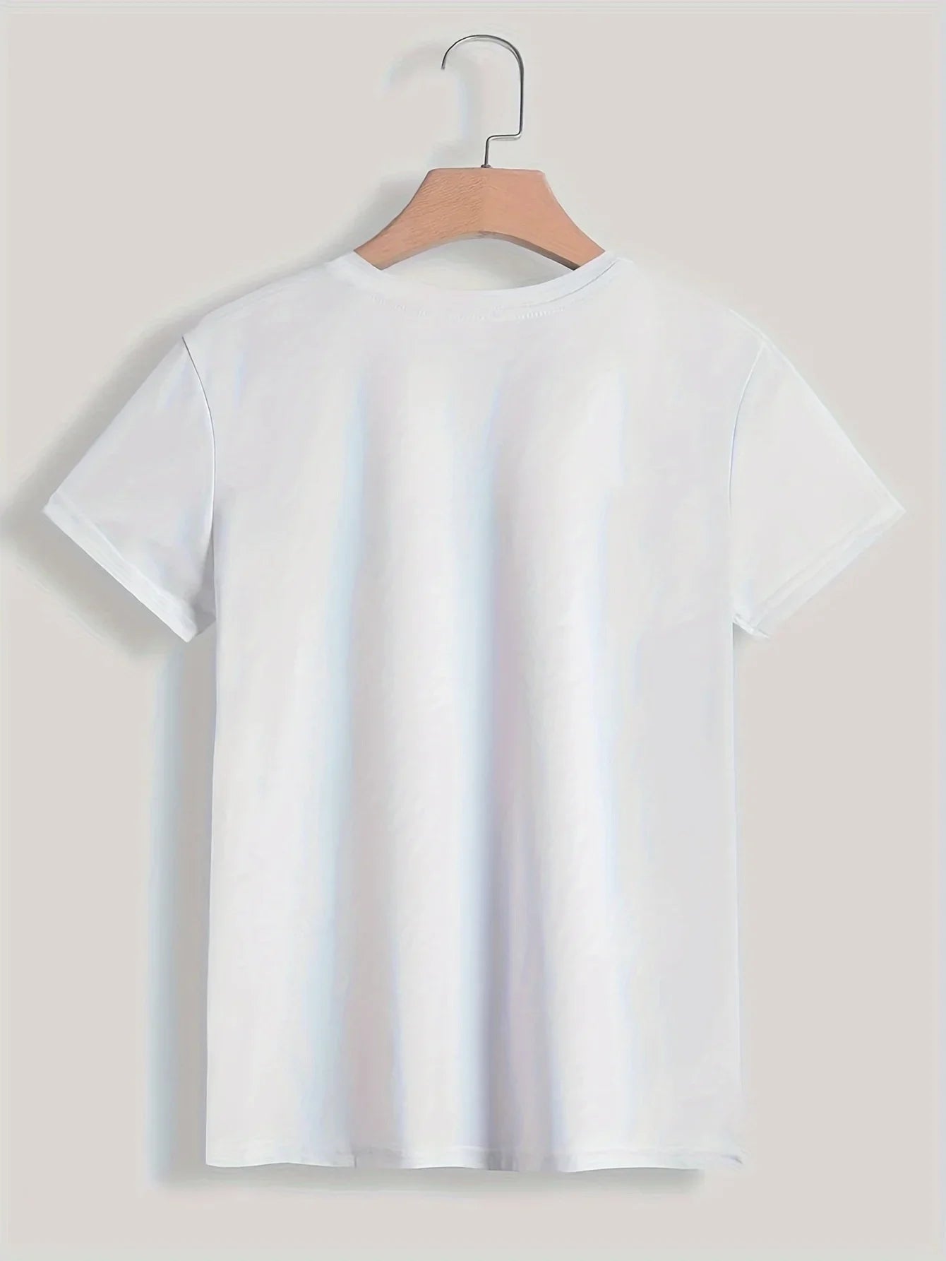 90er Jahre T-Shirt Paris Damen Print T-Shirt Mädchen Kurzarm Rundhalsausschnitt Casual Top für Sommer Frühling Damenbekleidung
