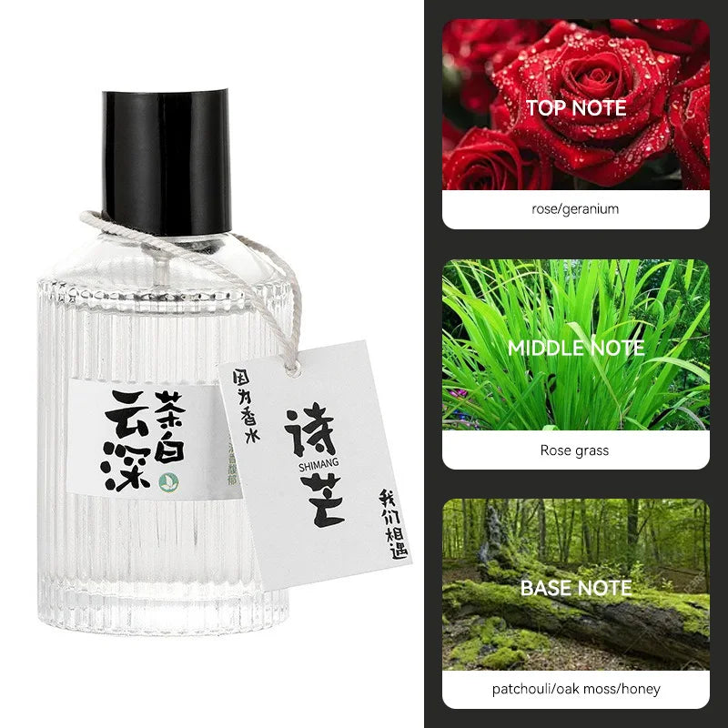 Originalmarke Wataru Monogatari Parfüm – 50 ml, langanhaltender leichter Duft, für Männer und Frauen, japanischer Stil, frisch und minimalistisch