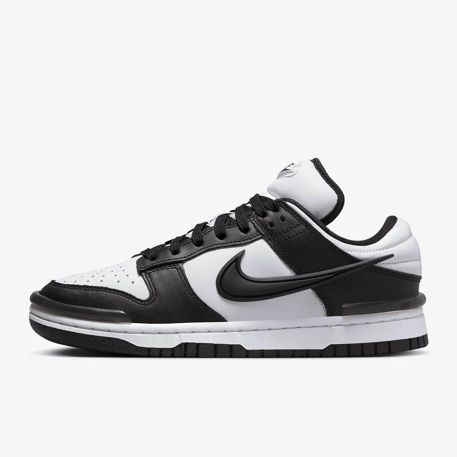 Nike offizielle authentische, atmungsaktive, minimalistische Freizeitschuhe zum Schnüren mit dicken Sohlen für Damen DZ2794-001