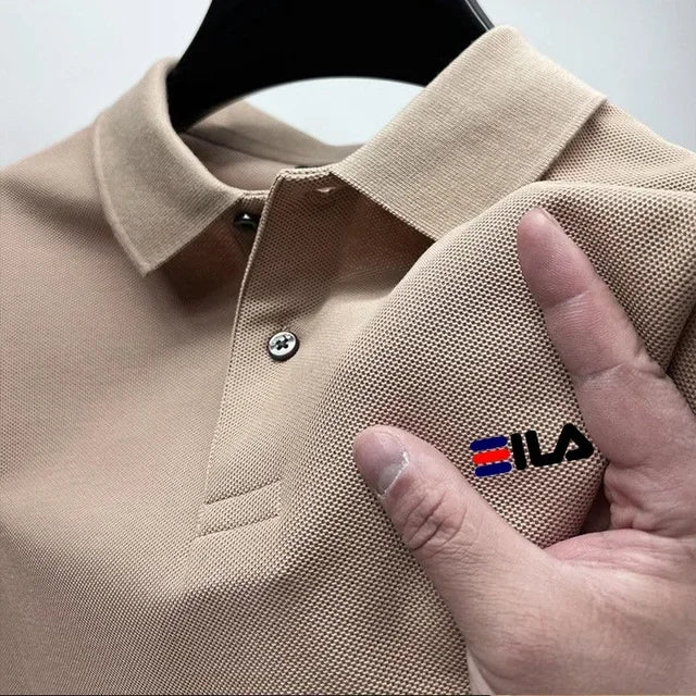 2023 Sommer Neues Herren-Poloshirt mit Revers, bestickt und Anti-Pilling-Poloshirt, kurzärmelig, lässig, heißer Verkauf